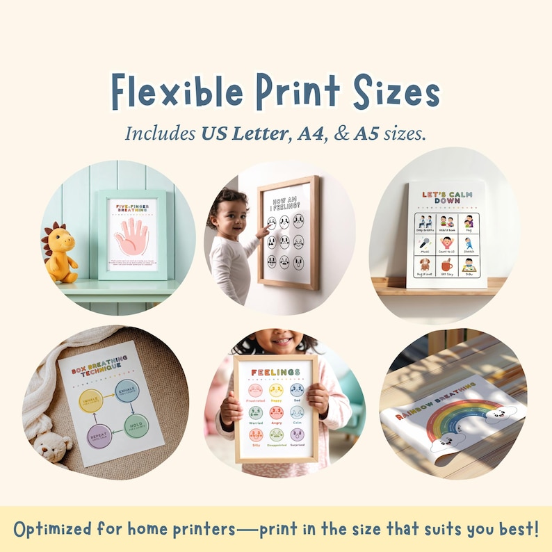 Children Calm Down Toolkit, Kids ADHD Printables, Emotional Regulation ...