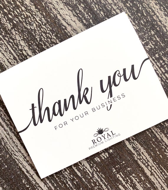 Thank you card design, Letterpress business cards, Business thank