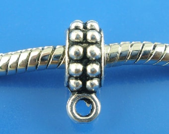 Großloch Ösen Ösen: Silber Legierung Anhänger Anhänger für Armbänder