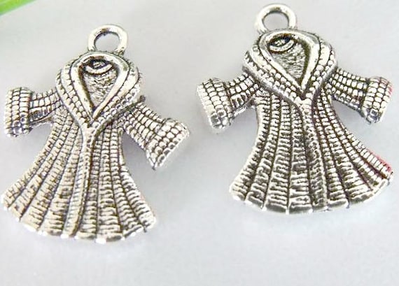 Mink Coat Charms: Zinc Alloy DIY Jewelry Charms