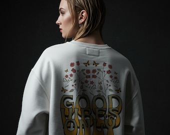 Good Vibes Only PNG Retro Sublimation Design | 70s Style Quote PNG for T-Shirt, Mug,Tote | Digital Download PNG File for Cricut  Sublimation