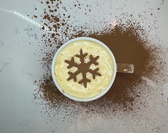 Estêncil personalizado para bebidas