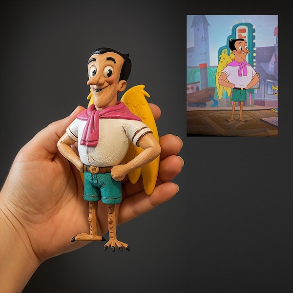Custom 3D Print of Your Child’s Drawing – Unique Handcrafted Gift