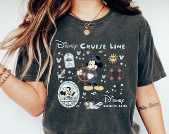 Disney Cruise Shirt 2027, Mickey Minnie Cruise Shirt, Family Cruise Vacation Tee, Matching Disney Cruise T-Shirts, Cruise Crew 2027 Outfit