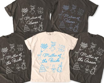 Camiseta "Novia a ser" con colores cómodos, camiseta personalizada para fiesta nupcial, camiseta para celebración de boda, camiseta para la familia de la novia, sudadera para el equipo de la novia