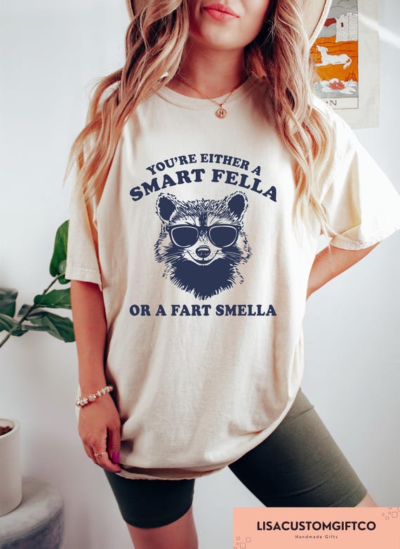 Retro Raccoon Meme Shirt: Sarcastic Humor Tee