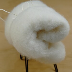 Heidifeathers® Carded British Wool Batts – Soft Natural Cloud Felting Core Wool (UK Made)