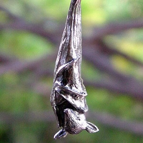 Flying Fox Pendant / Bat Pendant