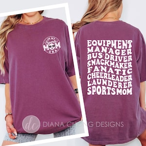 Sports Mom Shirt, Mama Game Day Tee, Funny Sports Apparel, Retro Sports Mom Apparel, T-Shirt for Active Mothers