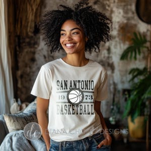 San Antonio Spurs NBA Graphic Tee, Spurs Basketball NBA Shirt, San Antonio Basketball Shirt, San Antonio Spurs Basketball Fan Gift