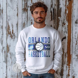 Orlando Magic Basketball Sweatshirt, Magic Basketball NBA Shirt, Orlando Basketball Team Sweatshirt, Orlando Magic Basketball Fan Gift