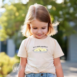 Toddler Potsticker Graphic Tee, Toddler Dumpling Shirt, Chinese Food Shirt, Funny Foodie Shirt, Kawaii Shirt, Cute Shirt, Toddler Tee