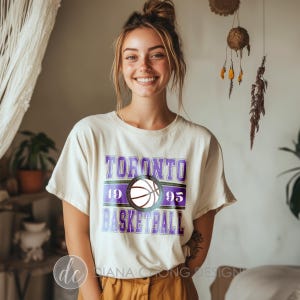Toronto Raptors Vintage Graphic Tee, Raptors Basketball NBA Shirt, Toronto Basketball NBA Graphic Tee, Toronto Raptors Basketball Fan Gift