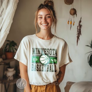 Camisa Minnesota Timberwolves NBA, Camisa Wolves Basketball Game Day, Camiseta Minnesota Basketball NBA Graphic, Presentes NBA para ele