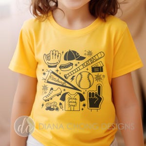 Kids Pittsburgh Baseball T-Shirt: Unisex Black, Yellow, White Graphic Tees for Young Pirates Fans