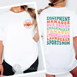 Sports Mom Shirt, Mama Game Day Tee, Funny Sports Apparel, Retro Sports Mom Apparel, T-Shirt for Active Mothers