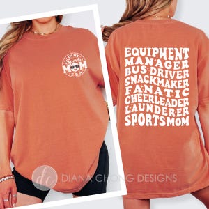 Sports Mom Shirt, Mama Game Day Tee, Funny Sports Apparel, Retro Sports Mom Apparel, T-Shirt for Active Mothers