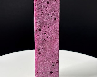 Honeycomb Ruby Tower: UV Reactive Crystal Obelisk - Home Decor - Etsy