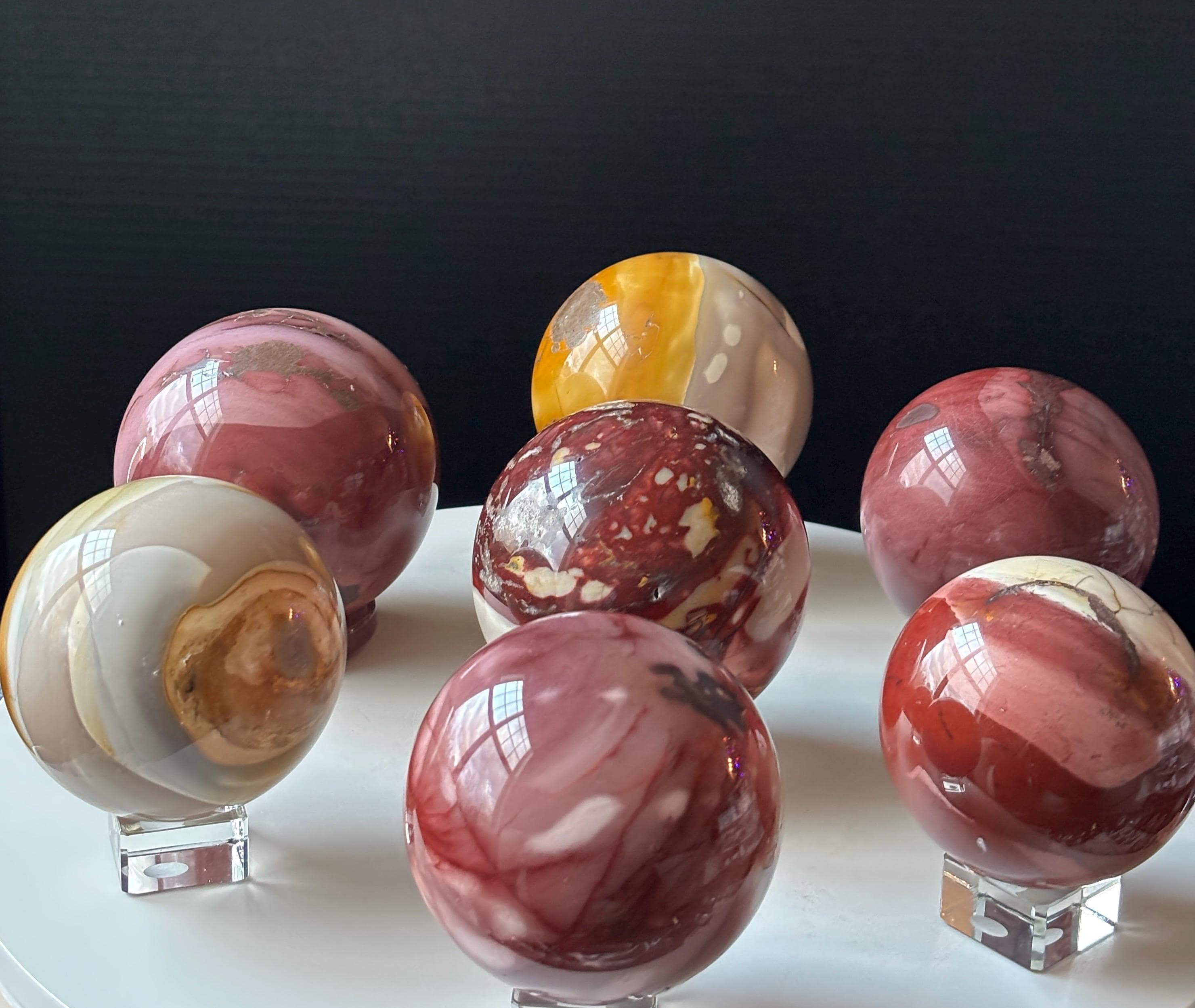 Mookaite jasper sphere - Etsy 日本