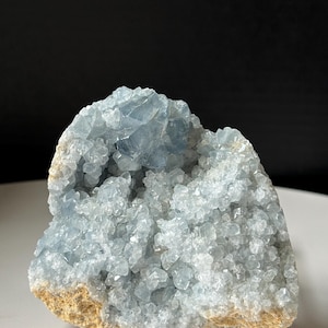 Blue Celestite Cluster Freeform - Natural Crystal - Celestine
