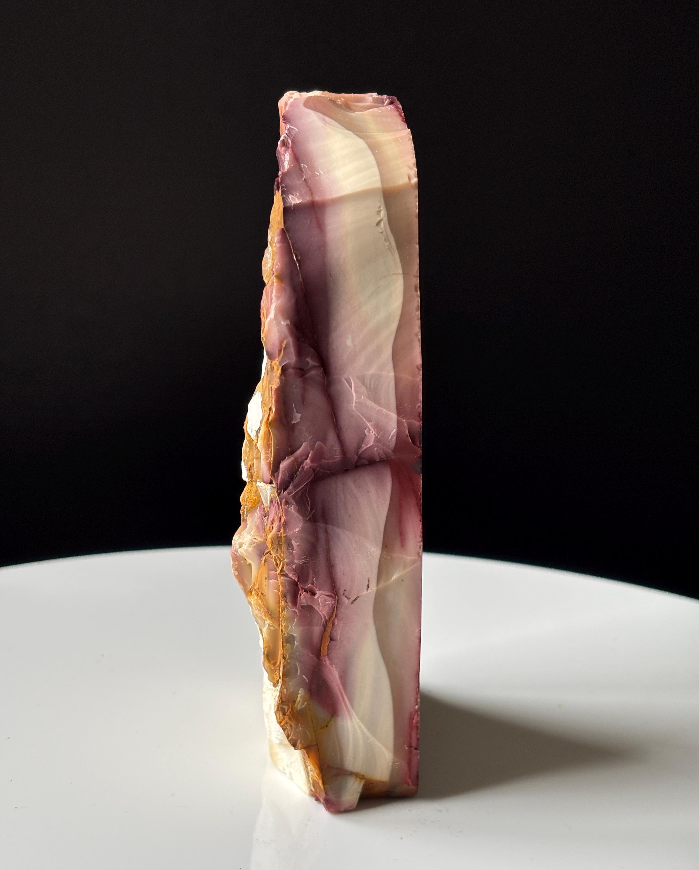 Chunky Mookaite Jasper Semi-polished Freeform: Semi-raw Mountain