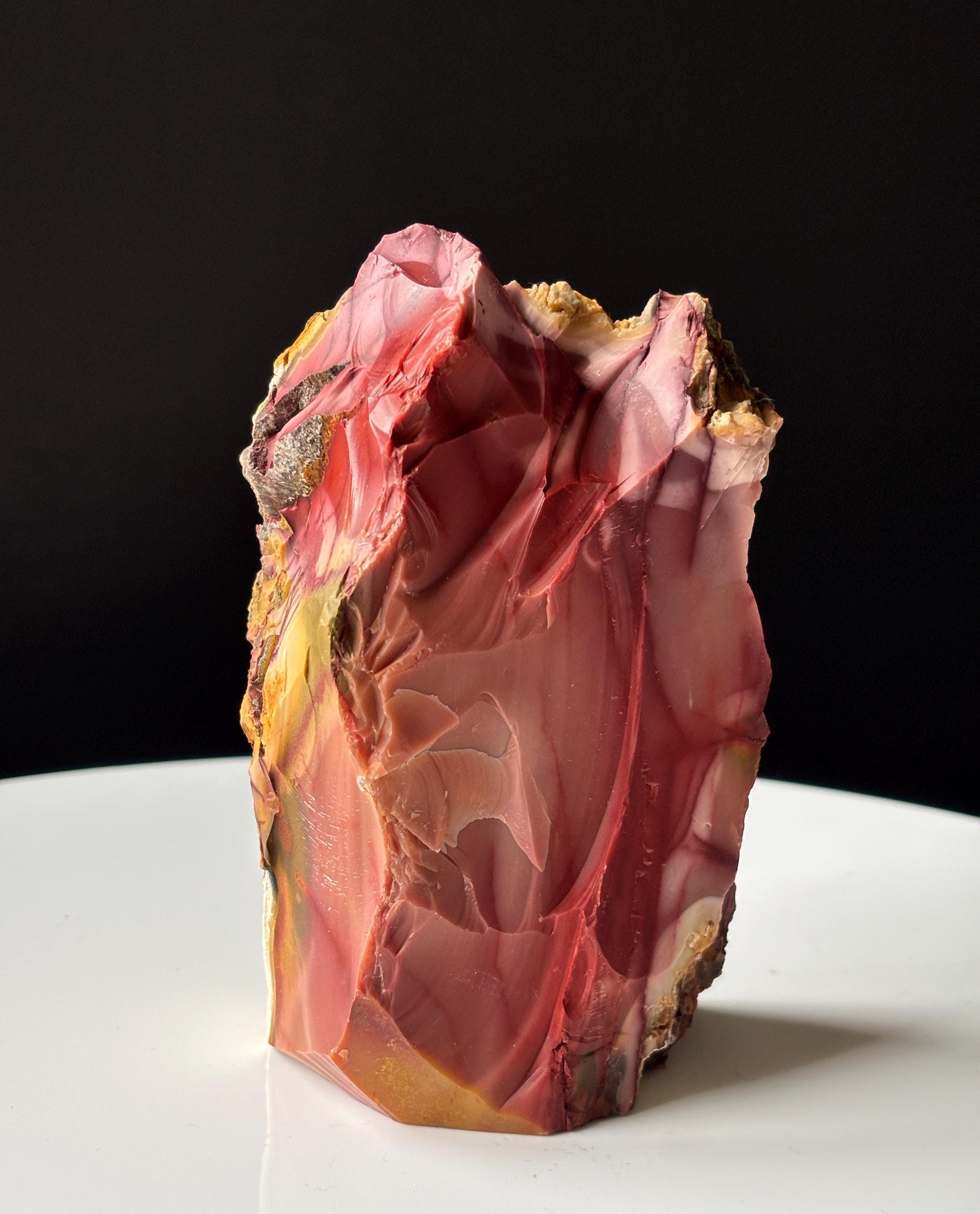 Chunky Mookaite Jasper Semi-polished Freeform: Semi-raw Mountain