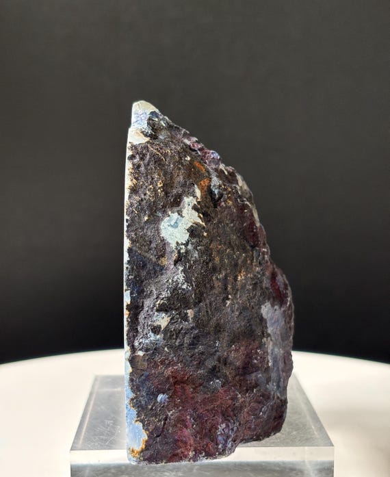 Dyed Blue Agate Geode: Hand Carved Crystal Home Decor - Etsy