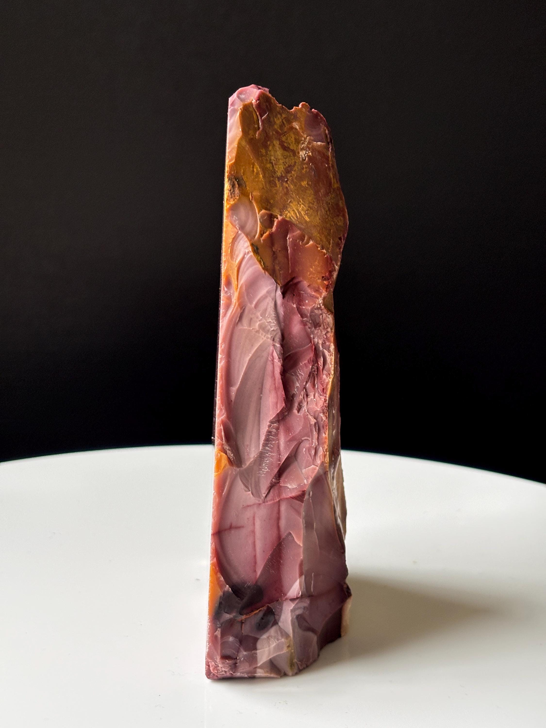 Chunky Mookaite Jasper Semi-polished Freeform: Semi-raw Mountain