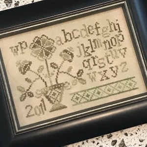 Flower Pot Sampler PDF