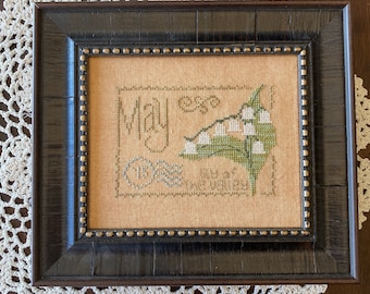 May Floral Postcard