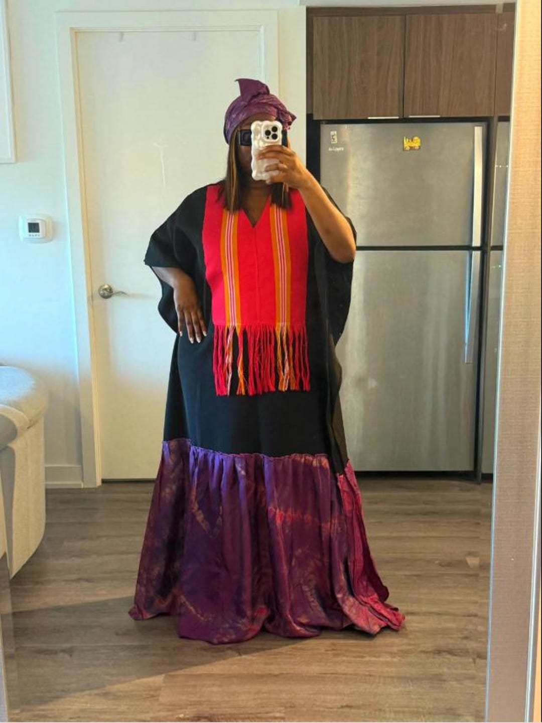 Pink Asooke & Adire Maxi Bubu: African Queen Kaftan Dress - Etsy