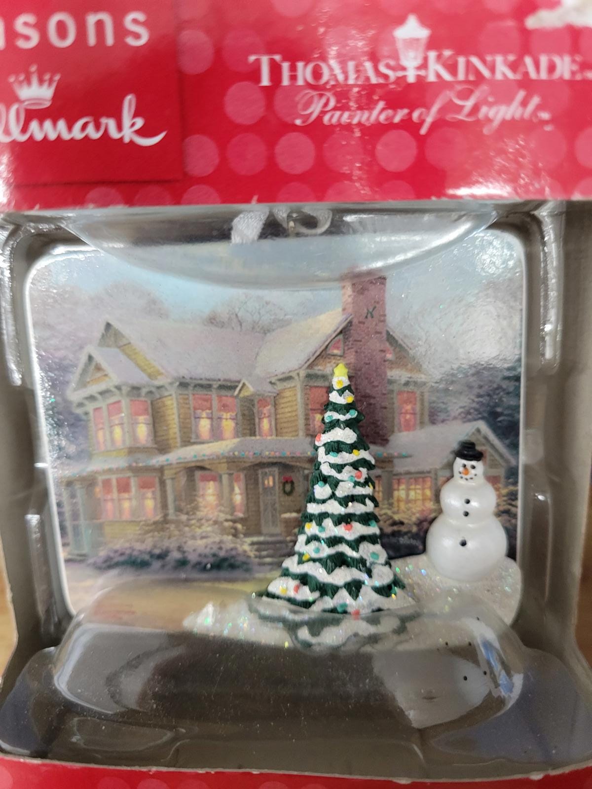 Hallmark Thomas Hallmark Thomas Kinkade Victorian Christmas III Ornament - Etsy