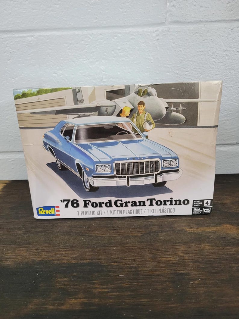 1976 Ford Gran Torino Model Kit by Revell Etsy