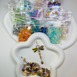 DIY Kit, 15g Mystery, Sample Bags: Surprise Variety Of Beads Bags for DIY Jewelry Making, Earrings, Charms, Necklaces image 7