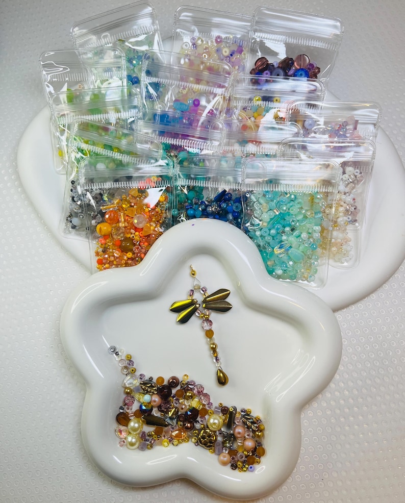 DIY Kit, 15g Mystery, Sample Bags: Surprise Variety Of Beads Bags for DIY Jewelry Making, Earrings, Charms, Necklaces image 7