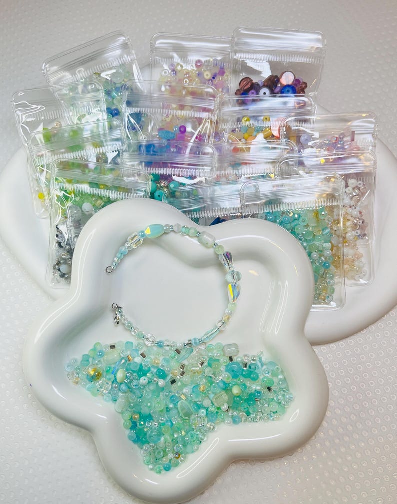 DIY Kit, 15g Mystery, Sample Bags: Surprise Variety Of Beads Bags for DIY Jewelry Making, Earrings, Charms, Necklaces image 13