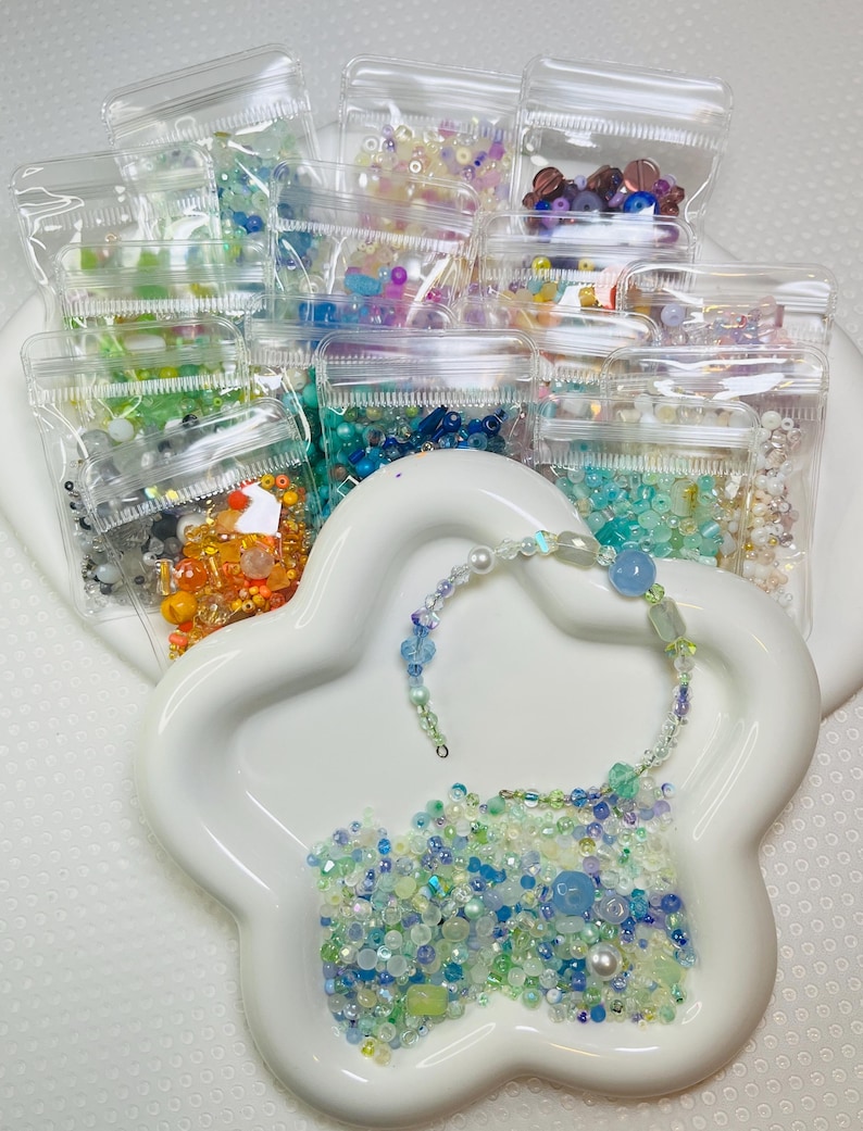 DIY Kit, 15g Mystery, Sample Bags: Surprise Variety Of Beads Bags for DIY Jewelry Making, Earrings, Charms, Necklaces image 10