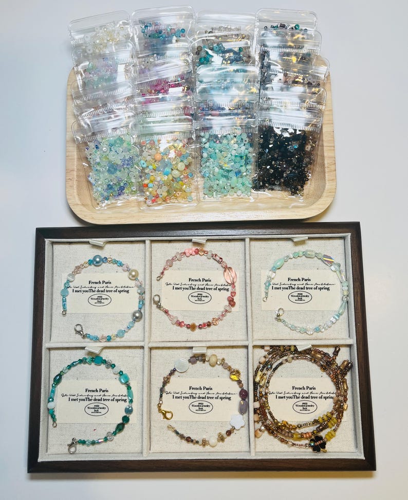 DIY Kit, 15g Mystery, Sample Bags: Surprise Variety Of Beads Bags for DIY Jewelry Making, Earrings, Charms, Necklaces image 14