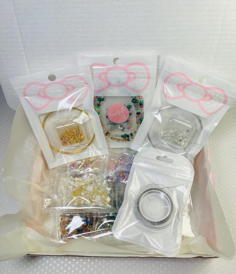DIY Kit, 15g Mystery, Sample Bags: Surprise Variety Of Beads Bags for DIY Jewelry Making, Earrings, Charms, Necklaces image 19