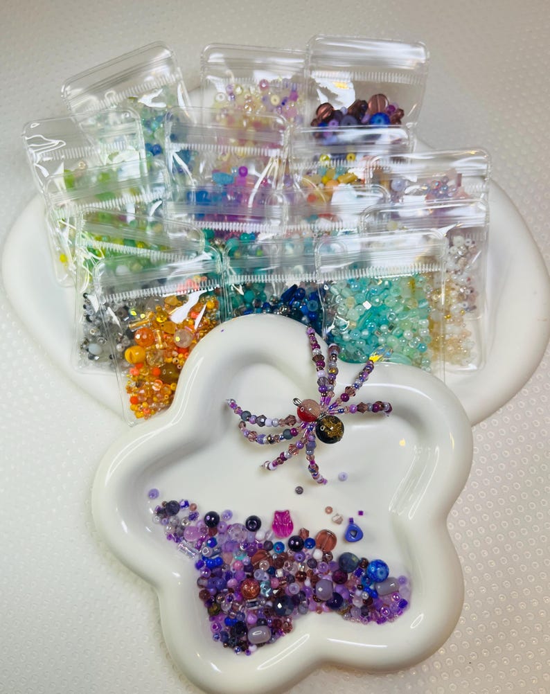 DIY Kit, 15g Mystery, Sample Bags: Surprise Variety Of Beads Bags for DIY Jewelry Making, Earrings, Charms, Necklaces image 8