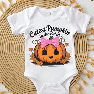 Najsłodsza dynia w formacie PNG: projekt dla dzieci na Święto Dziękczynienia (pobranie cyfrowe)