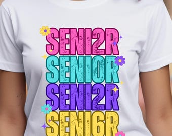 Camiseta retro para graduados de 2026: Diseño de graduación moderno (archivo digital)