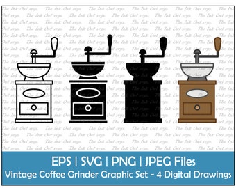 Download Coffee Grinder Svg Etsy