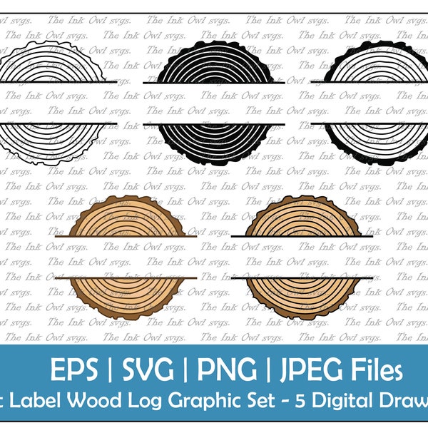 Tree Rings Svg - Etsy