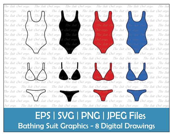 Bathing Suit Stock Illustrations, Cliparts and Royalty Free Bathing Suit  Vectors