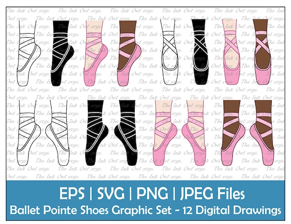 Colored store pointe shoes