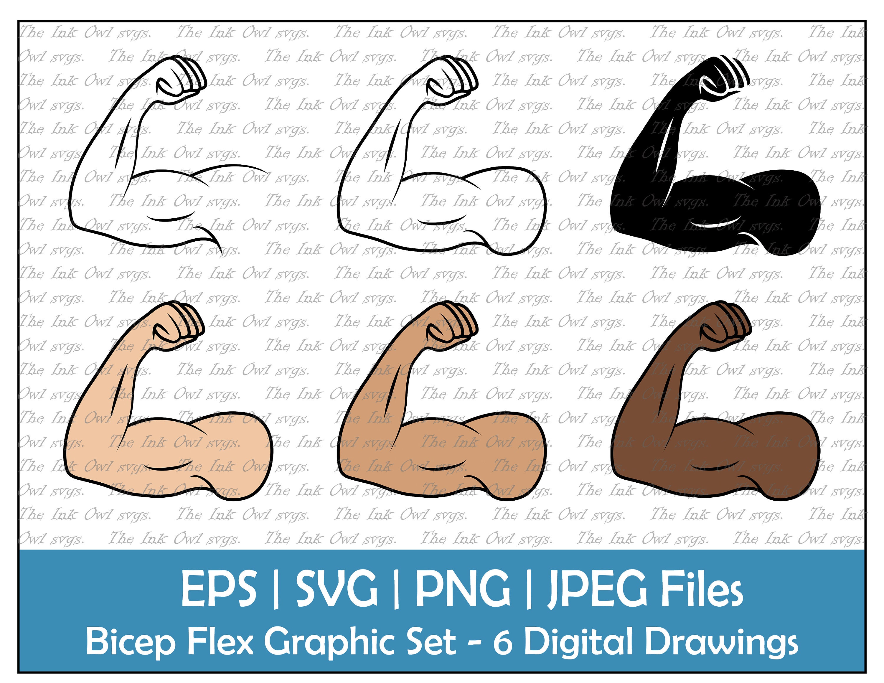 Strong arm, bodybuilding vector line icon, linear concept, outline sign,  symbol Stock Vector Image & Art - Alamy