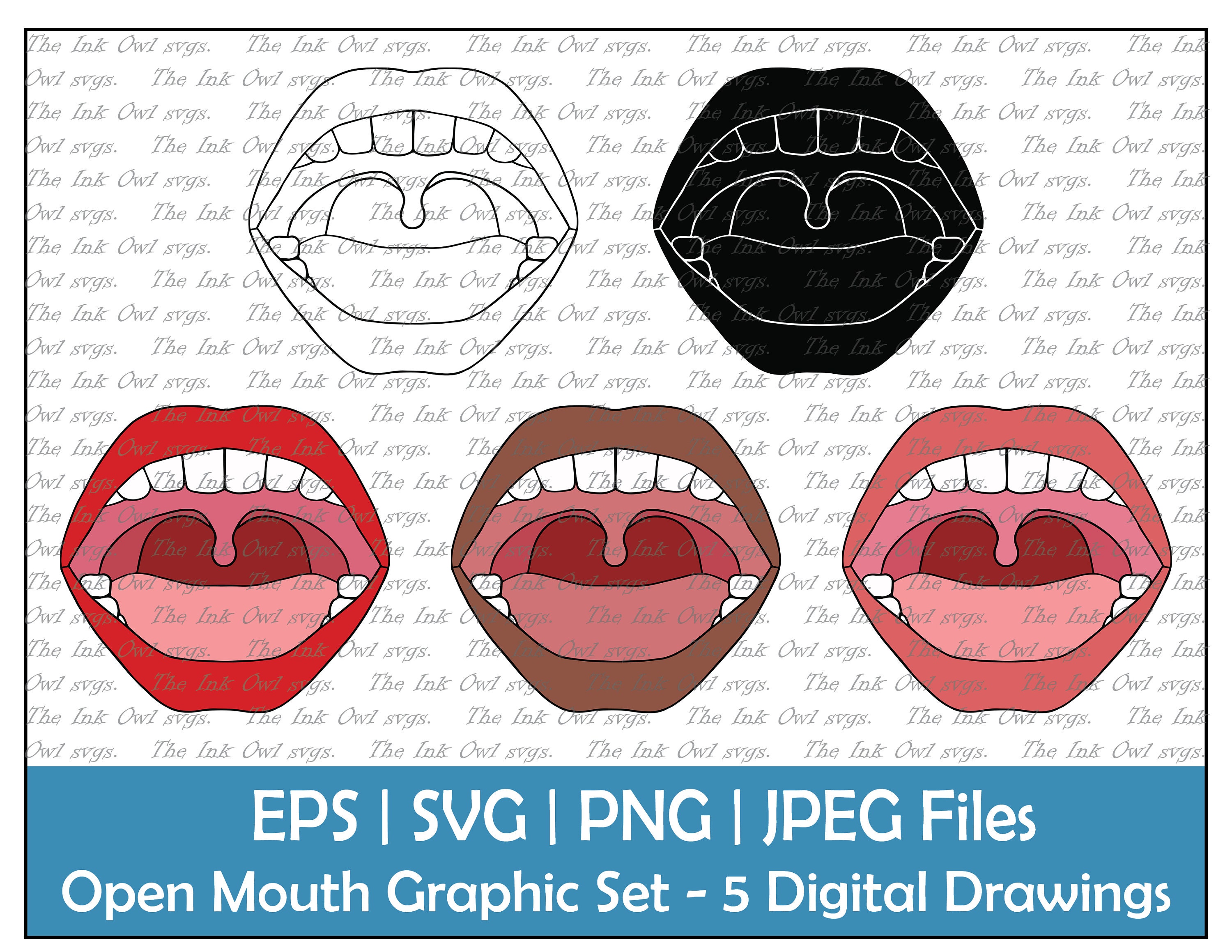 lips outline png