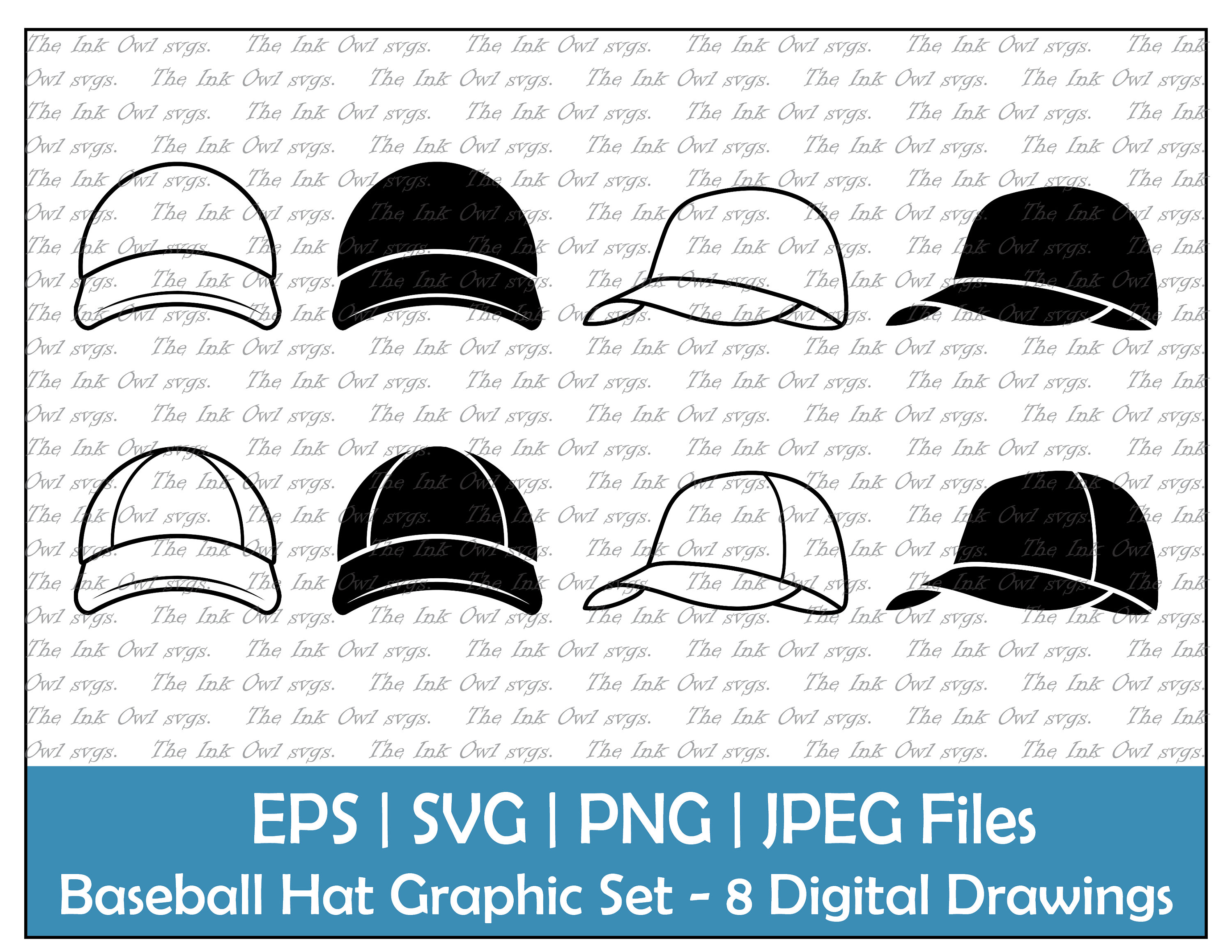 hat clipart outline