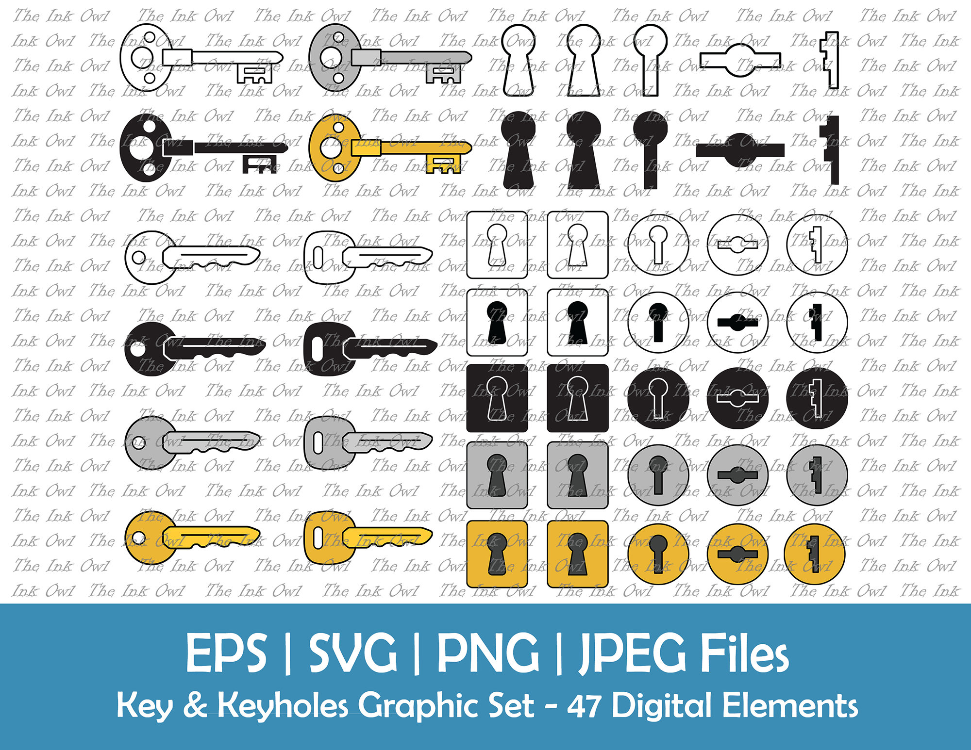 Keyhole template - Etsy Österreich, image size:2000x1546